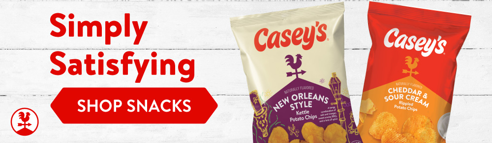 Simply Satisfying, Brown Casey's Chips & Snacks