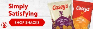 Simply Satisfying Casey's Chips, Shop Snacks Now